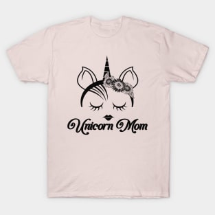 Gift For Mothers - Cool Unicorn Mom T-Shirt